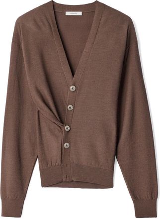 Christophe Lemaire Relaxed Twisted Cardigan