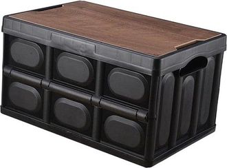No Brand Caja De Almacenamiento Plegable De Gran Capacidad Para Coche - Organizador De Accesorios Para Maletero - Estuche Para Botellas
