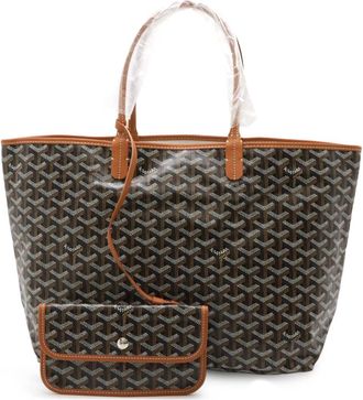 Goyard St. Louis PM Tote Bag Coated Canvas/Leather