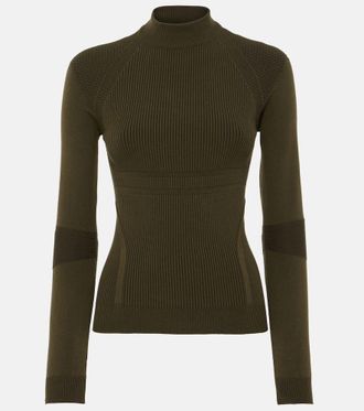 Loro Piana Ribbed-knit silk-blend sweater