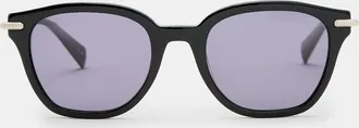 AllSaints Acetate Renew Valensi Panto Shape Sunglasses, Size: One Size