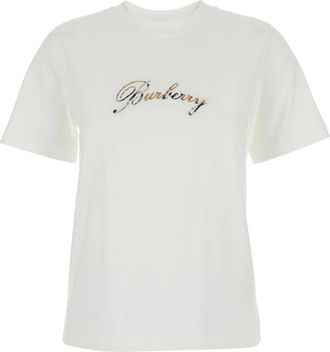Burberry Frankie BBY - Dames - T-shirts - Wit - L - Tops