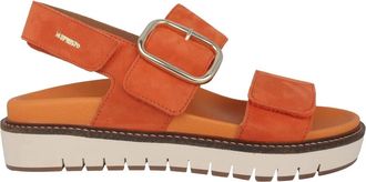 Mephisto Dames Sandalen - Belona - Dames - Sandalen - Oranje - 36 EU - Su&egrave;de - Schoenen
