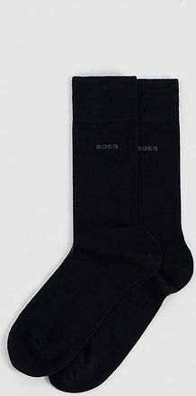 HUGO BOSS 2 Pack Bamboo Socks - Black