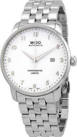 Mido Baroncelli Automatic Chronometer White Dial Mens Watch M0376081101200
