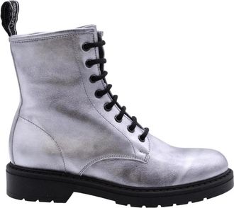 Nero Giardini Ankle Boot Sjors - Dames - Veterlaarzen - Grijs - 37 EU - Schoenen