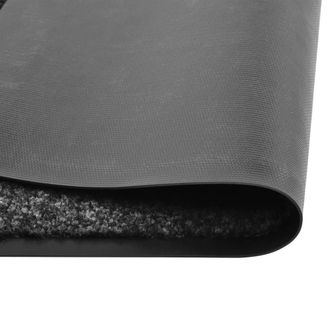 Berkfield Home Doormat Washable Black 120x180 cm