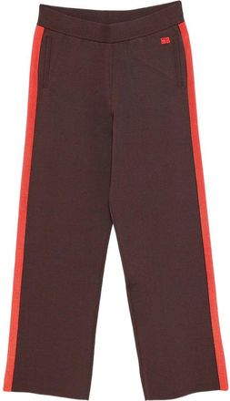 Wales Bonner Pantaloni Marrone, Bianco-Uomo