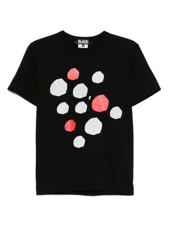 Comme Des Gar&ccedil;ons printed T-shirt - unisex - Cotton - S
