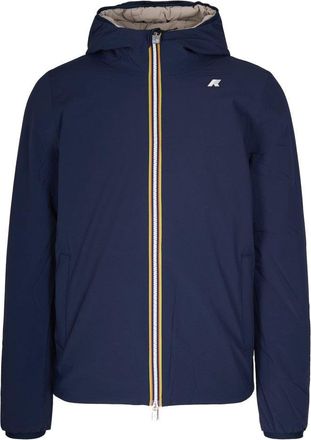 K-Way Blue Depth/Beige Cash Jack St Warm Double Jacket