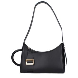 Boyy Jongensschoudertassen voor dames in zwart leer