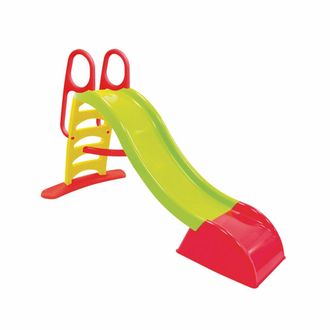 Sweeek Gran tobog&aacute;n con conexi&oacute;n de agua, 180cm, verde, rojo y amarillo