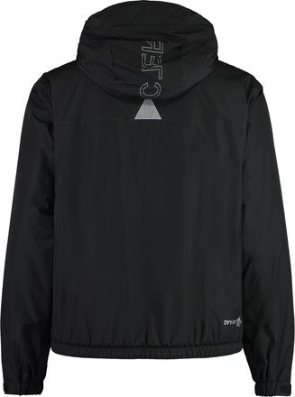 Moncler Mens Padded Jacket Jaman Black Polyamide Raincoats Coat