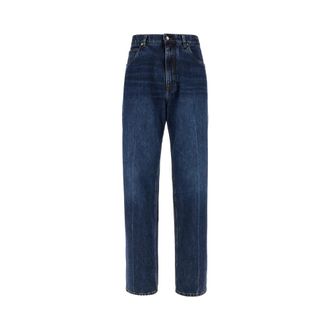 Dolce & Gabbana Straight Fit Jeans, male, Blue, M, Classic Denim Jeans for Everyday Wear