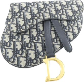 Dior Blue Canvas Fanny Pack (Pre-Owned)