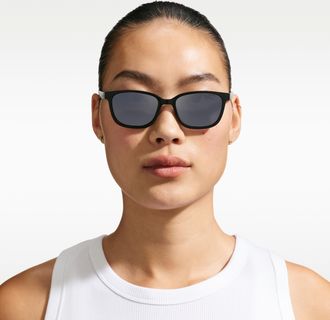 Nike Womens Flash Polarized Sunglasses in Black | IQ7241X-010