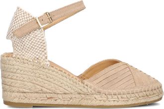 Lina Locchi Ania Espadrilles - Dames - Sleehakken - Beige - 39 EU - Schoenen