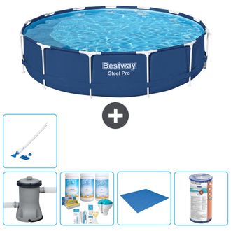 Bestway Piscina Bestway Steel Pro Redonda - 396x84 Cm - 8-piezas S22113