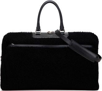 Saint Laurent Pre-owned Saint Laurent Shearling Travel Bag GNR533216 0518