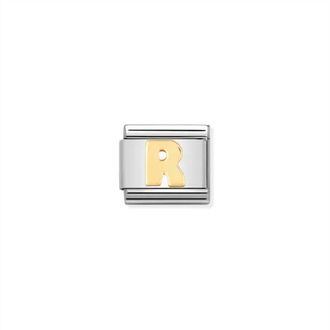 Nomination Composable Classic Letter Links In R Gold