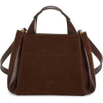 Ree Projects Medium Avy Suede Bucket Bag in Mocha at Nordstrom Rack