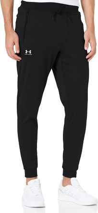 Under Armour Mens Sportstyle Jersey Jogging Bottoms Pants, Black, S