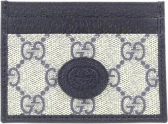 Gucci Pre-owned Card Case - Dames - Vintage Accessoires - Grijs - ONE Size - Vintage