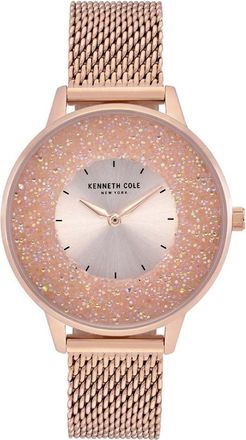 Kenneth Cole Womens KC51053003 Ladies Classic Watch - Rose Gold - One Size