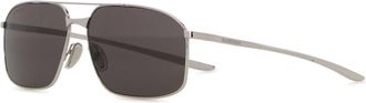 Balenciaga Silver Metal Monday Sunglasses