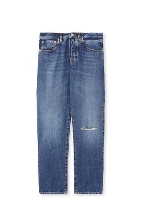 Fortela 965 John Stone Wash 5-Pocket Denim Trousers in Blue at Nordstrom, Size 30 29 Eu