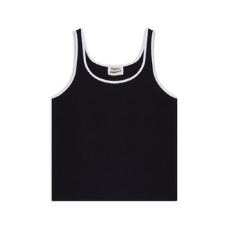 Freddy Canotta slim con bordi a contrasto