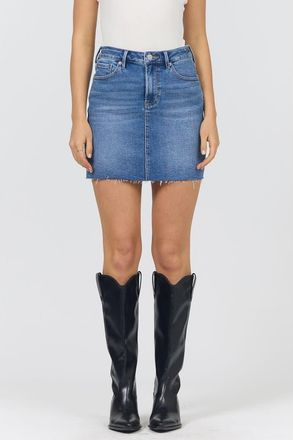 Dear John Denim Quinn High Waist Raw Cut Denim Jeans in Jorja at Nordstrom, Size 31