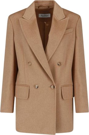 Max Mara Blazer In Cammello Olimpia