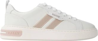 Bally Maxim Leather Low-Top Sneakers, Brand Size 36 ( US Size 5.5 )