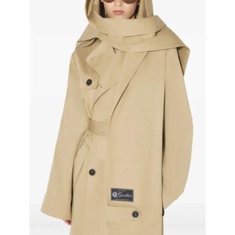 Jean Paul Gaultier Double-breasted Belted Trench Coat