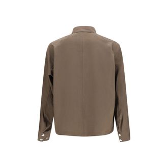 sacai Mens Bicolor Cotton Coat Clothing
