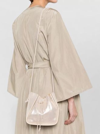 Forte_Forte leather bucket bag