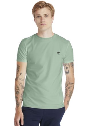 Timberland T-Shirt TIMBERLAND DUNSTAN RIVER Short Sleeve Tee, Herren, Gr. XXL, gr&uuml;n (cameo gr&uuml;n), Single Jersey, Obermaterial: 100% Baumwolle, Rundhals, Shirts T