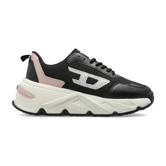 Diesel Dames, Schoenen, Zwart, Maat: 41 EU Leer