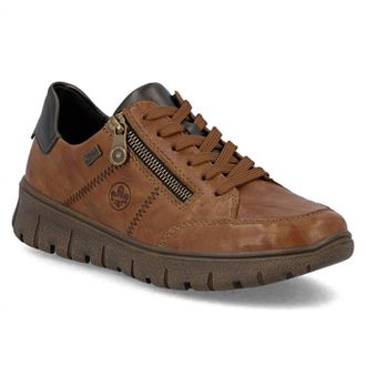 Rieker Womens N1301 Lace Up Shoes In Cuoio