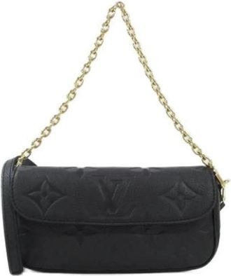 Louis Vuitton Pre-owned Shoulder Bag - Dames - Vintage Schoudertas - Zwart - ONE Size - Leer - Vintage