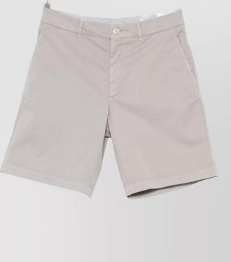 Brunello Cucinelli cotton bermuda shorts with side and back pockets