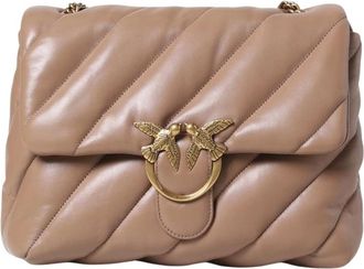 Pinko Micro Love Bag Quilted Shoulder Bag