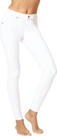 Hue Essential Denim Legging In White
