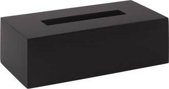 Aquanova Hochwertige Design Kosmetiktuchbox Moon Schwarz