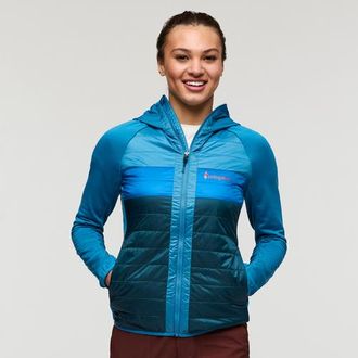 Cotopaxi Capa Hybrid Insulated Hooded Jacket - Womens in Lake/abyss at Nordstrom, Size Xx-Small