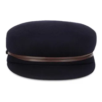 Max Mara Accessoires, Dames, Blauw, ONE Size, Wol, Felt Hat