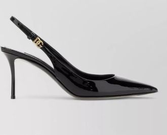 Dolce & Gabbana patent leather slingback pumps