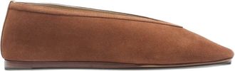 Le Monde Beryl suede slippers - Brown