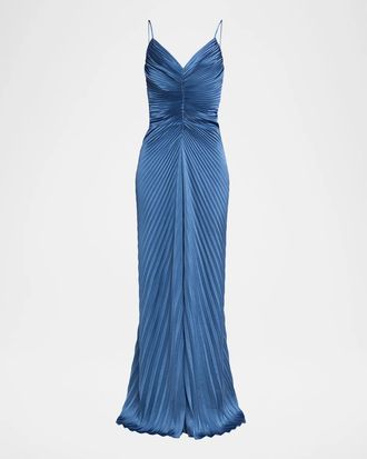 A.L.C. Genevieve Pleated Gown